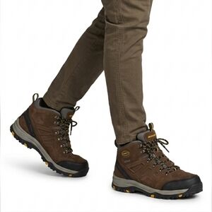 Skechers Men's Relaxed Fit Relment Pelmo Waterproof Hiking Boots - Size 11